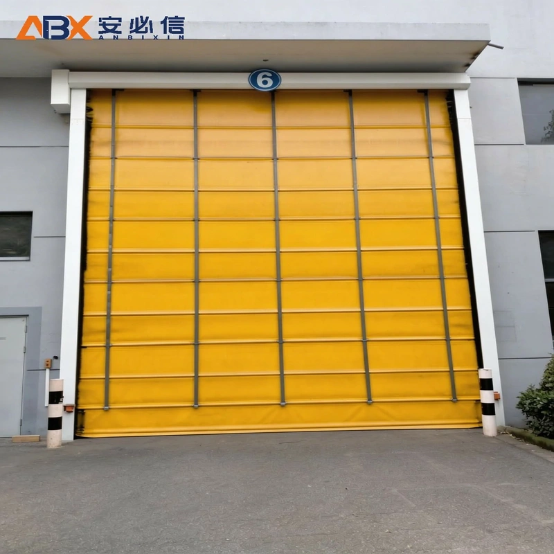 马鞍山市软帘堆积门